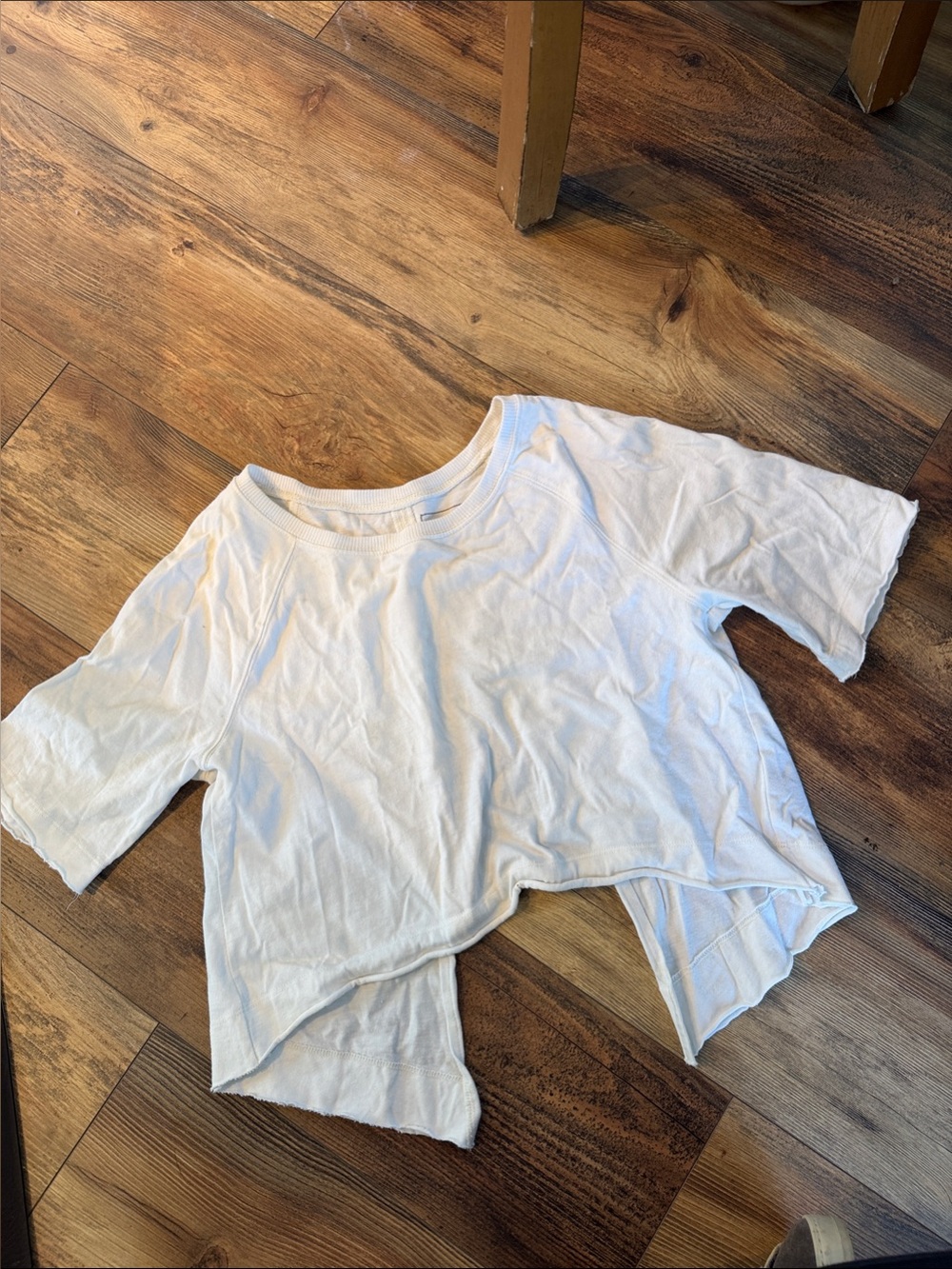 We The Free Kids White Cropped Tee